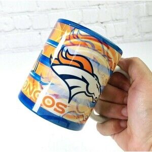 Denver Broncos Official NFL Licensed Logo Mug - PERFECT Fathers Day Gift